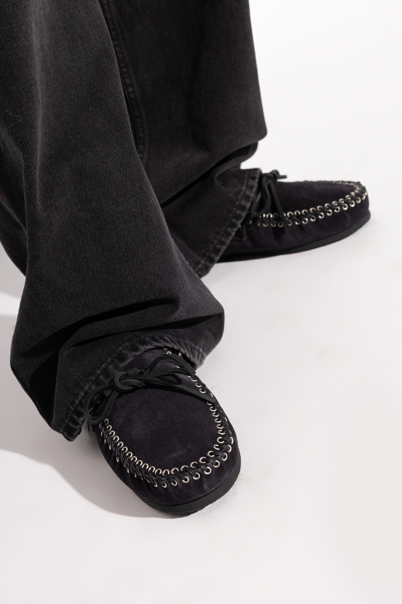 【関税込み】Isabel Marant ブラック Fitza スリッポン Black Shoes Fitza type loafers Isabel Marant - Vitkac Italy